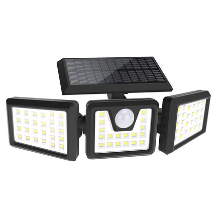 Lampa solarna obrotowa z 3 panelami-2