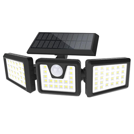 Lampa solarna obrotowa z 3 panelami-3