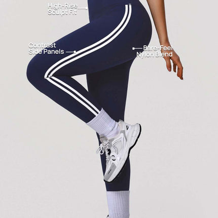 Contour Stripe High-Rise Legging-1