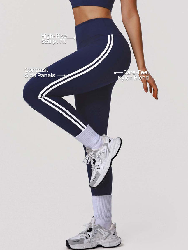 Contour Stripe High-Rise Legging-1