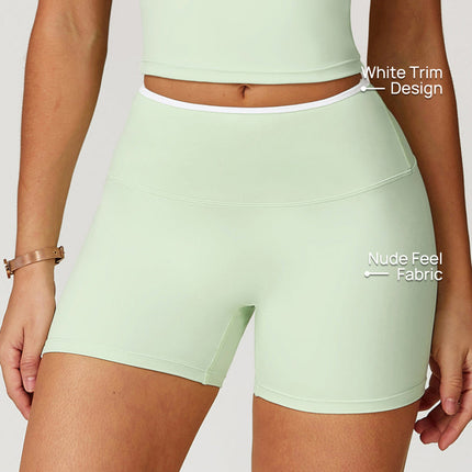 High-Waist Running Shorts-1