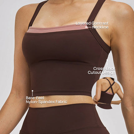 FlowSculpt Layered Bra Tank-1