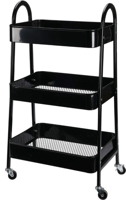 Storage Solutions Keukentrolley Zwart- Metaal - XdropX