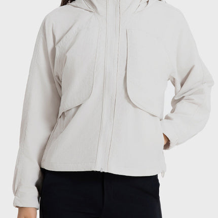 AllWeather Woven Hooded Jacket-0