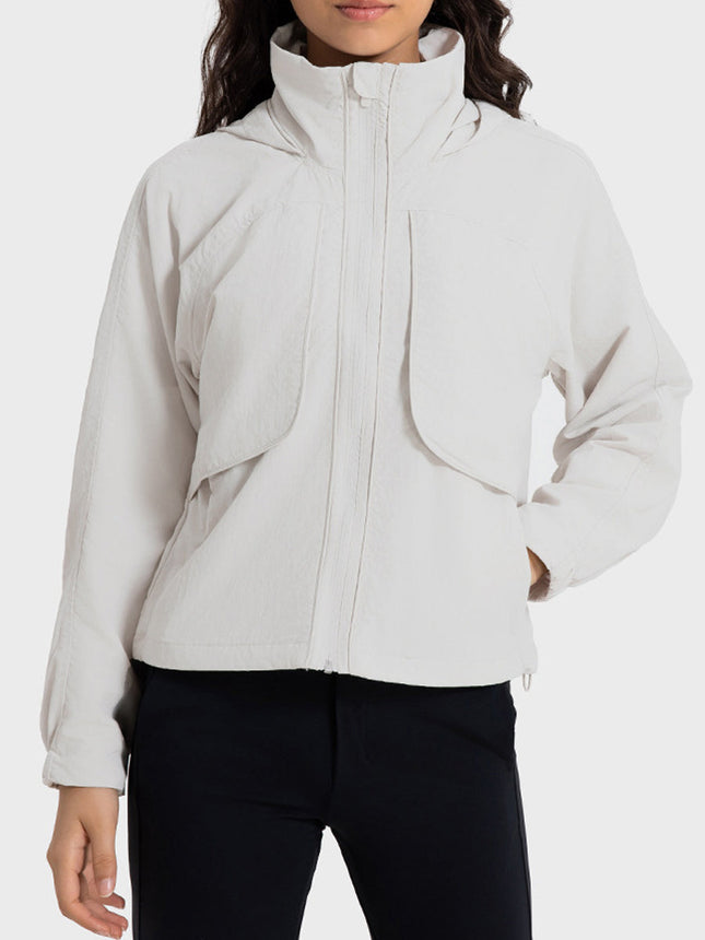 AllWeather Woven Hooded Jacket-0