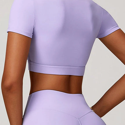 Power Petals Asym Shockproof Crop Top-3