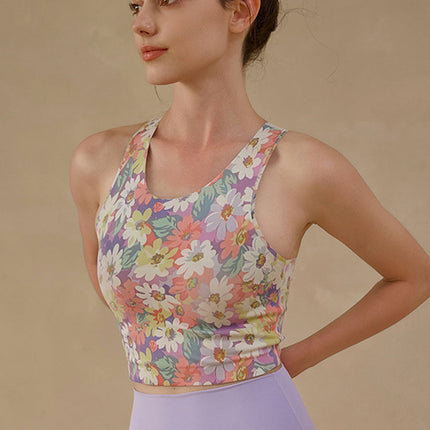 Floral Bliss Crop Top-0