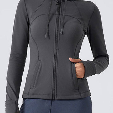 BareWarm Sculpt Hooded Jacket-2