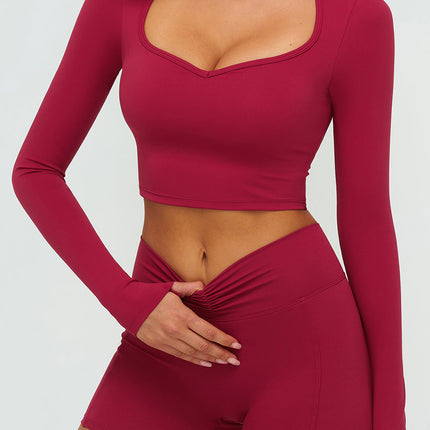 SoftBrush Long-Sleeve Performance Top-3