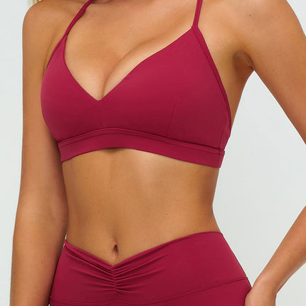 SoftV Y-Back Sports Bra-3