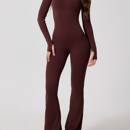 BackSculpt Flare Jumpsuit-3