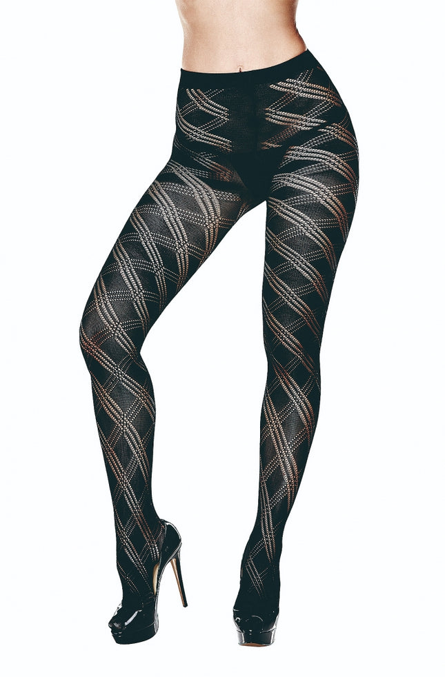 BACI PANTYHOSE JACKQUARD ARGYLE 50002-1-0