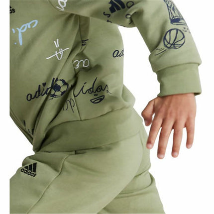 Children's Tracksuit Adidas Brand Love Little Green