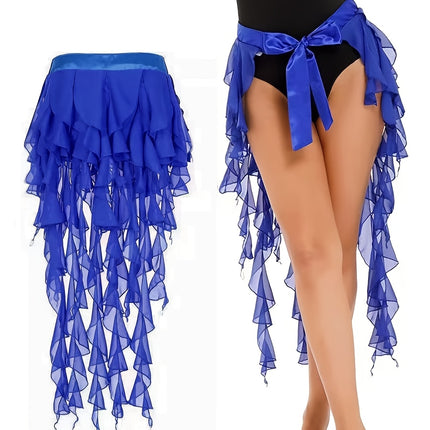 1pc Dames Buikdans Heup Sjaal Riem Rok met Vetersluiting Kwast Zoom Golf Rok. Boheemse, Retro Stijl, Festivals, Feesten, Nachtelijk Leven, Strand Outfits, Etnische Festival Kleding En Toevoegingen