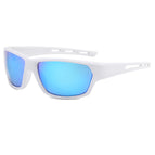 White Frame Really Blue