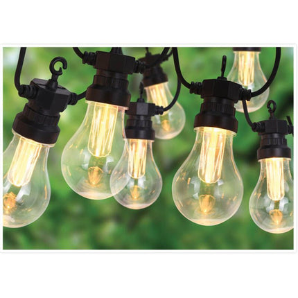 Lichtsnoer Met 10 Led Reflector Lampen - Voor Buiten