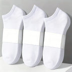 Wit, 6 stuks/3 paar / Een maat