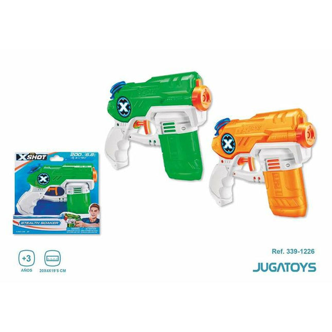 Water Pistol X-Shot Warfare Mini Stealth Soaker 20 x 4 x 19 cm-1