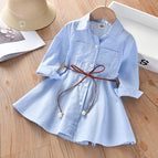 Light blue stripes / 90cm