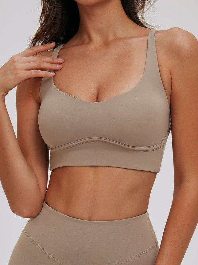 iftFlow Brushed Halter Bra-0