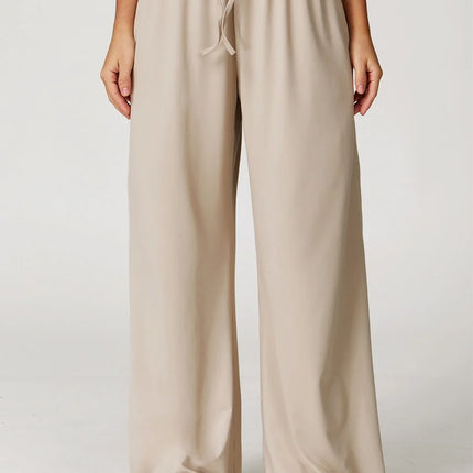 Pastel Soft Wide-Leg Lounge Pants-4
