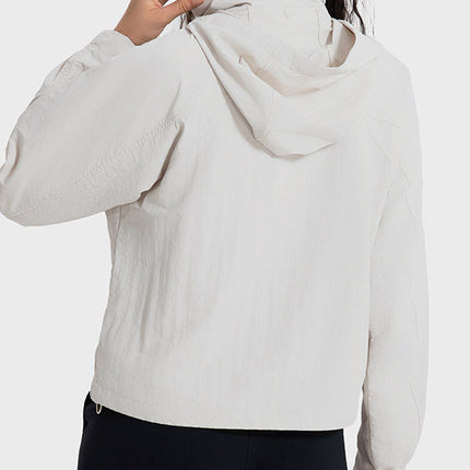 AllWeather Woven Hooded Jacket-1