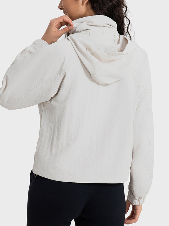 AllWeather Woven Hooded Jacket-1