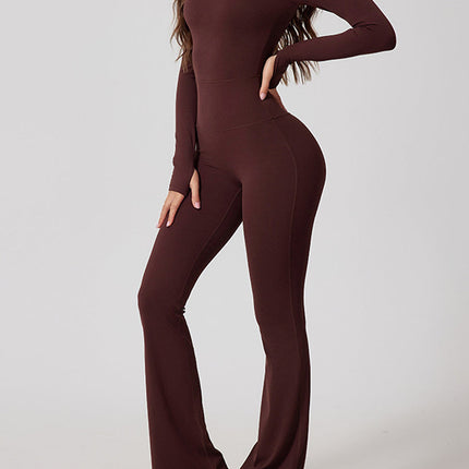 BackSculpt Flare Jumpsuit-4