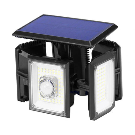 5 panelowa obrotowa lampa solarna 300 LED-2