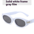 As Shown In The Figure / Solid White Frame Gray Piece