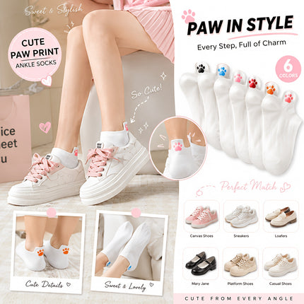 Willekeurige 1/3/6/9 Paar Dames Creatieve Poot-Grip Multi-Color Oorlus Onzichtbare Korte Sokken, Comfortabel en Ademend, Lichtgewicht en Zacht, Casual All-Match, Geschikt voor Spelen, Vrije Tijd, Feesten, Reizen - XdropX