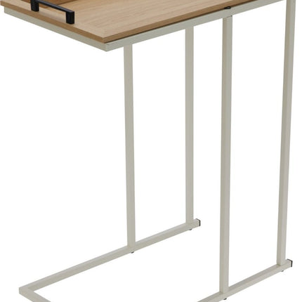 Bijzettafel Met Afneembaar Blad - Wit - XdropX