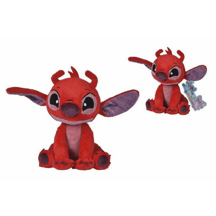 Fluffy toy Stitch Leroy 25 cm Red Multicolour-0