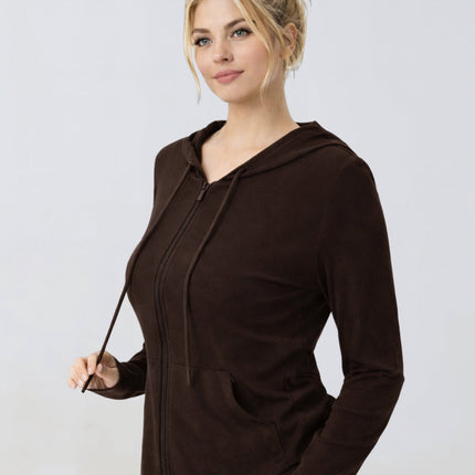 FlowEase Drawstring Yoga Jacket-3