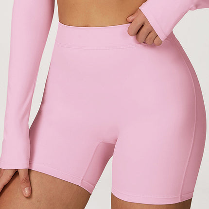 Peach Lift High-Waist Shorts-4