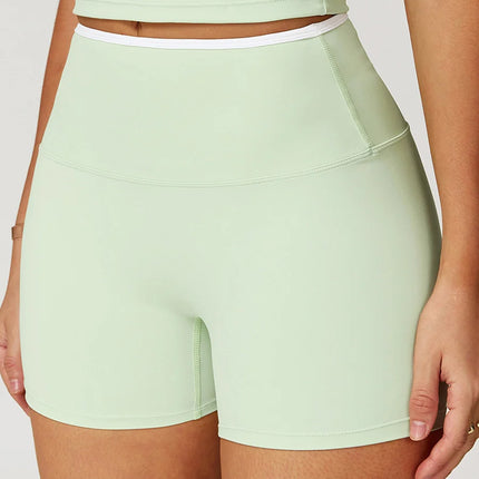 High-Waist Running Shorts-3