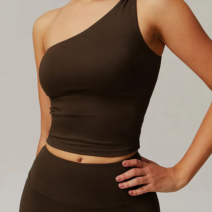 Asymmetrical One Shoulder Top-4