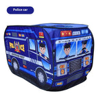 New Police Car / 110×70X75CM
