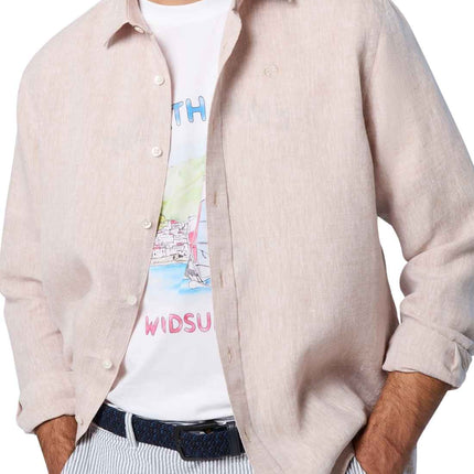 NORTH SAILS - Men's linen shirt with logo - Size 3XL-1