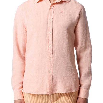 NORTH SAILS - Men's linen shirt with logo - Size 3XL-4