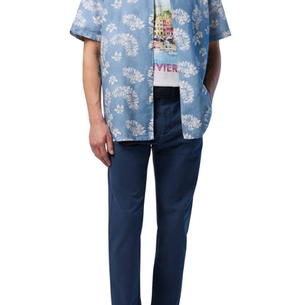 NORTH SAILS - Men's tropical shirt in linen and cotton blend-1