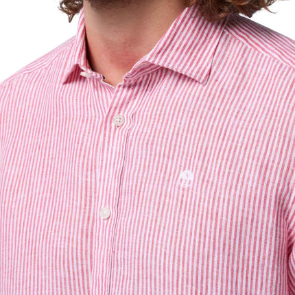 NORTH SAILS - Men's striped linen shirt-3