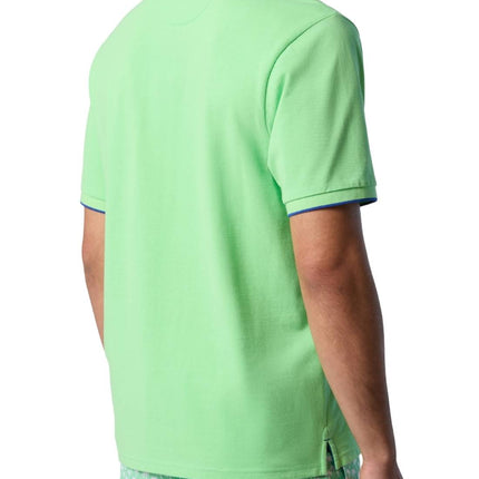 NORTH SAILS - Men's regular polo shirt with logo collar - Size 4XL-5