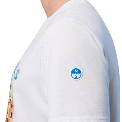 NORTH SAILS - Men's T-shirt with Riviera logo print-2