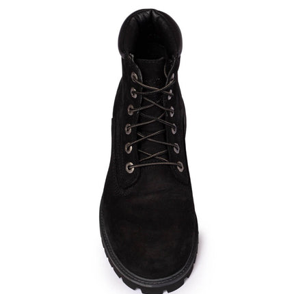 TIMBERLAND Uomo - Stivale Alburn in nabuck nero-4
