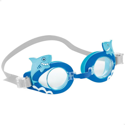 Children's Swimming Goggles Intex White-1