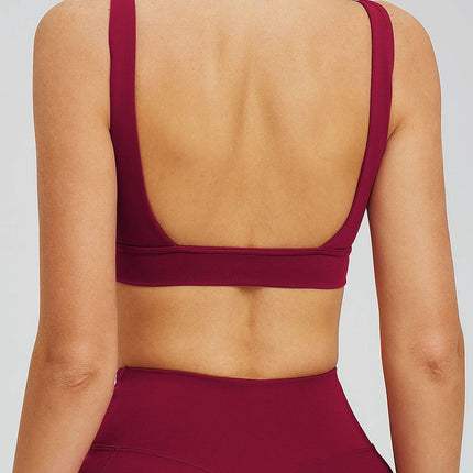 Sculpt Open-Back Yoga Bra-2