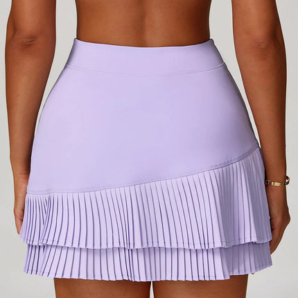 Power Petals High-Waist Pleated Skirt-3