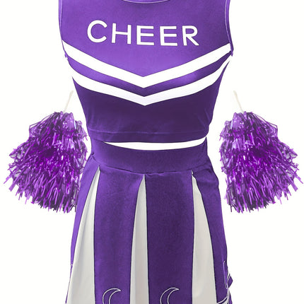 Cheerleading Prestatiekostuum Dag Competitie Set Jurken