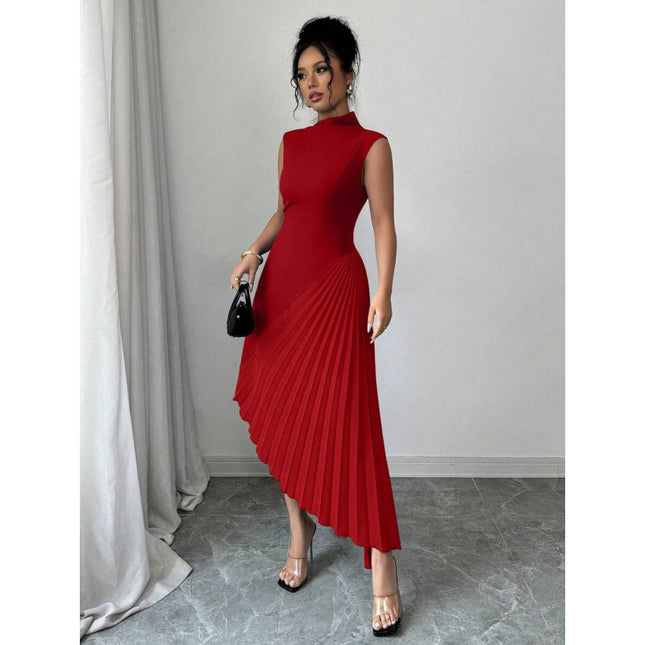 Asymmetric Sleeveless Casual Holiday Dress For Women - XdropX